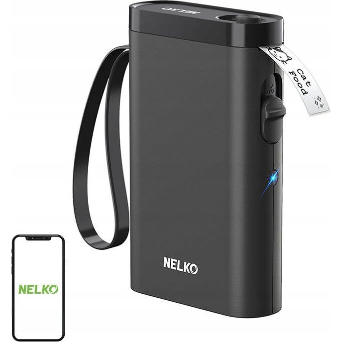 Nelko Thermal Label Printer P21 (Black) (48154-0)-0