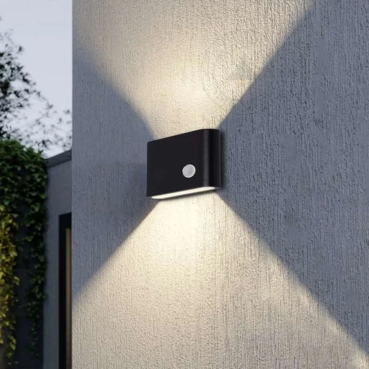 12W LED Motion Sensor Porch Lights | IP54 Outdoor Security~4497-0